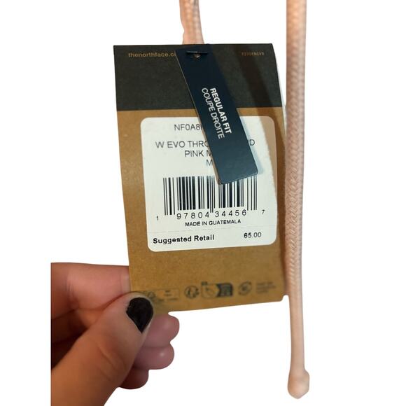 NWT, SZ M - Women's North Face Hoodie, Pink Moss - Picture 3 of 3